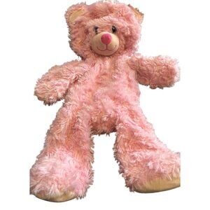 Build-A-Bear Workshop Swirls Cuddles Bear Skin 16" Pink 2009 Unstuffed BAB Paw
